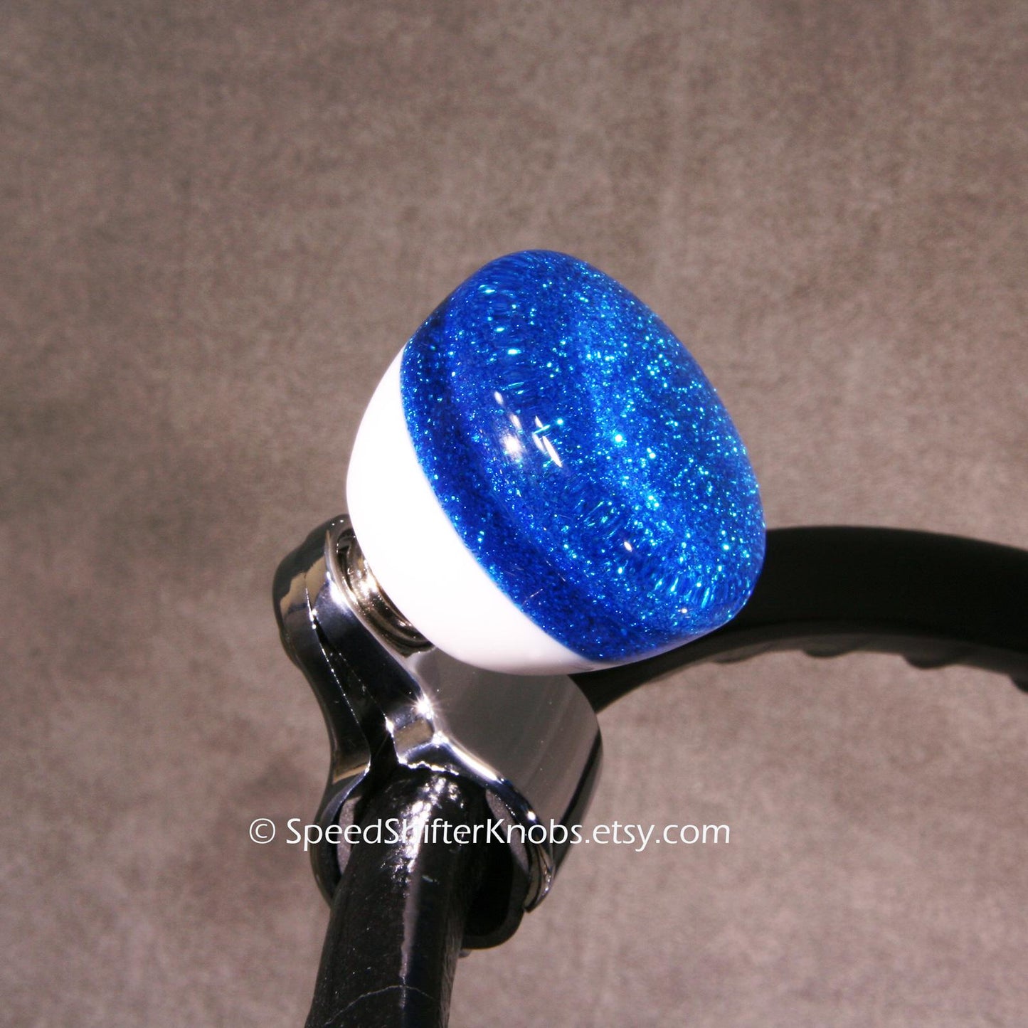 BRODY KNOB, Spinner Knob, Necker Knob, Custom Made in Any Color Metalflake