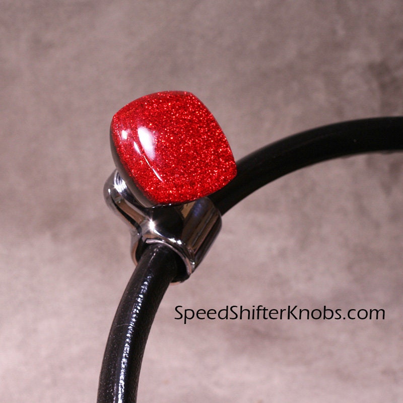BRODY KNOB, Spinner Knob, Necker Knob, Handmade in Any Color Metalflake