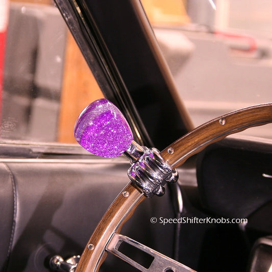 BRODY KNOB, Spinner Knob, Necker Knob, Handmade in Any Color Metalflake