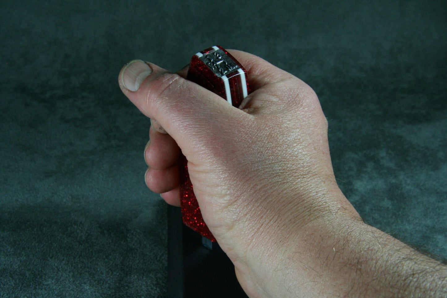 RED SHIFT KNOB For Your Hot Rod or Rat Rod, Sports Car, Fast Car, Slow Car, Lawn Tractor or Truck