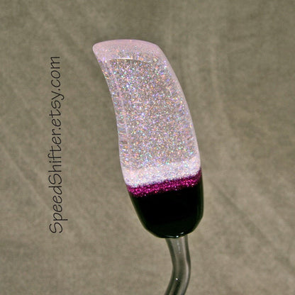 HOLOGRAPHIC with Purple and Black. SHIFT KNOB, Specific Thread or Universal Fit.  For your Hot Rod, Rat Rod, Cool Ride, Sports Car, Fast C