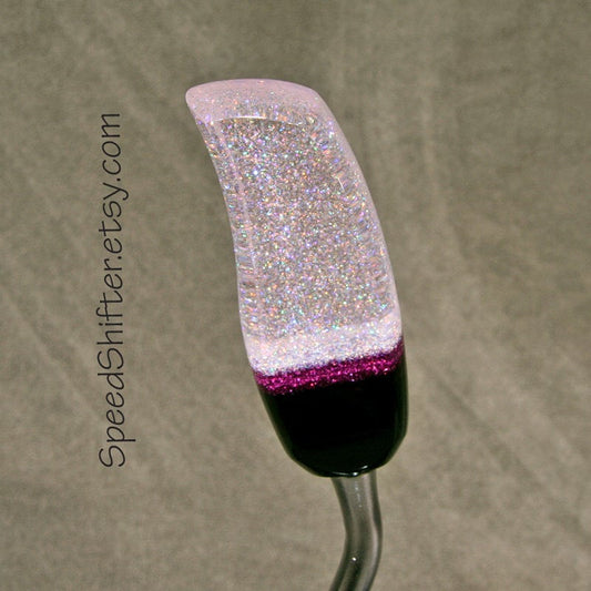 HOLOGRAPHIC with Purple and Black. SHIFT KNOB, Specific Thread or Universal Fit.  For your Hot Rod, Rat Rod, Cool Ride, Sports Car, Fast C
