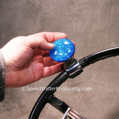 BRODY KNOB, Spinner Knob, Necker Knob, Custom Made in Any Color Metalflake