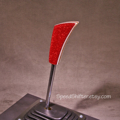 Red, Gold, White SHIFT KNOB.  Metallic, Metal Flake, For your Hot Rod, Rat Rod, Cool Ride, Sports Car, Fast Car
