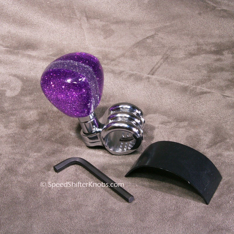 BRODY KNOB, Spinner Knob, Necker Knob, Handmade in Any Color Metalflake