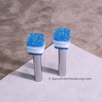 Customizable Car DOOR LOCK Knobs: Metalflake, Any Color (Set of 2) Made to Order, Old-School Hot Rod and Custom Car