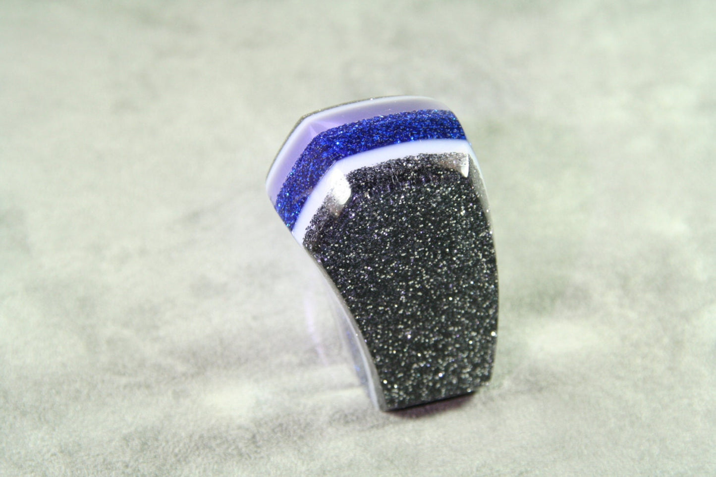 Black, Blue SHIFT KNOB For Your Hot Rod or Rat Rod