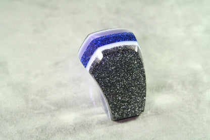 Black, Blue SHIFT KNOB For Your Hot Rod or Rat Rod
