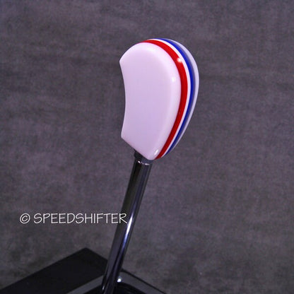 Handmade Red, White, and Blue Shift Knob - Universal Fit