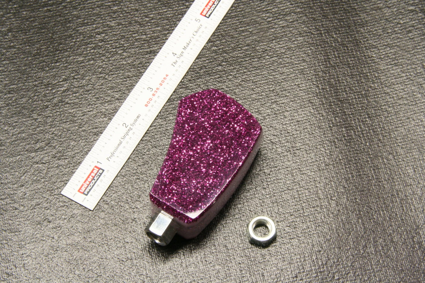 Metallic Purple SHIFT KNOB For Your Hot Rod or Rat Rod, Metal Flake, Acrylic, Custom Classic Car