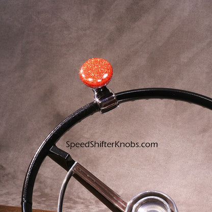 BRODY KNOB, Spinner Knob, Necker Knob, Handmade in Any Color Metalflake