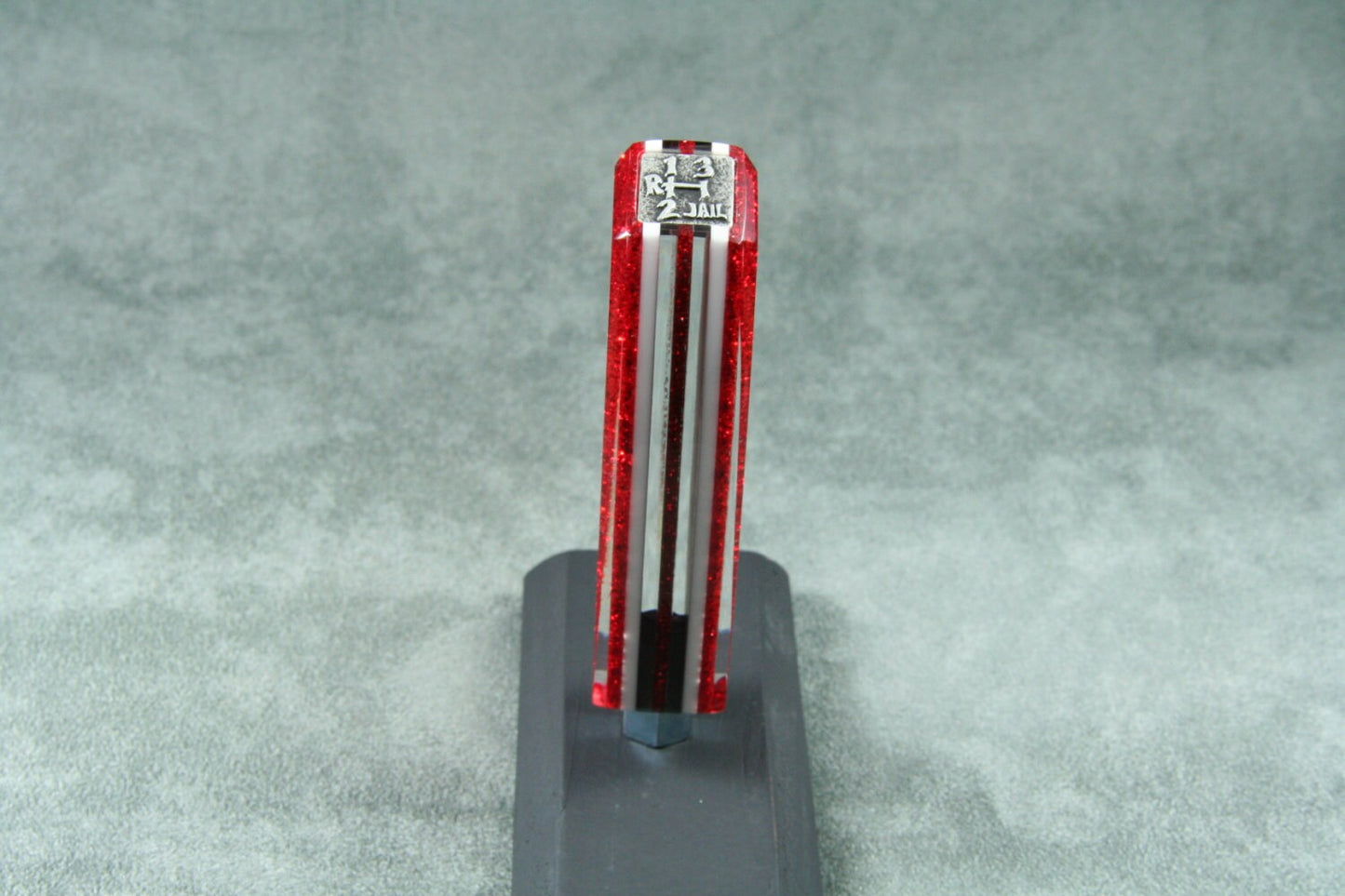RED SHIFT KNOB For Your Hot Rod or Rat Rod, Sports Car, Fast Car, Slow Car, Lawn Tractor or Truck