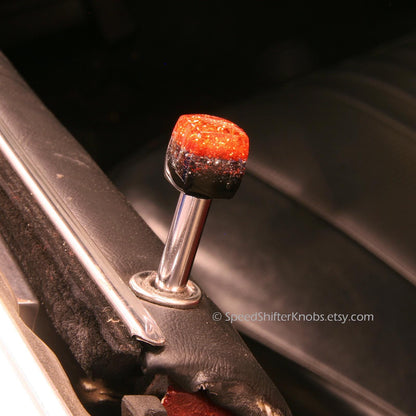 Customizable Car Metalflake DOOR LOCK Knobs (set of 2) - Old School Car - Any Color, Made to Order