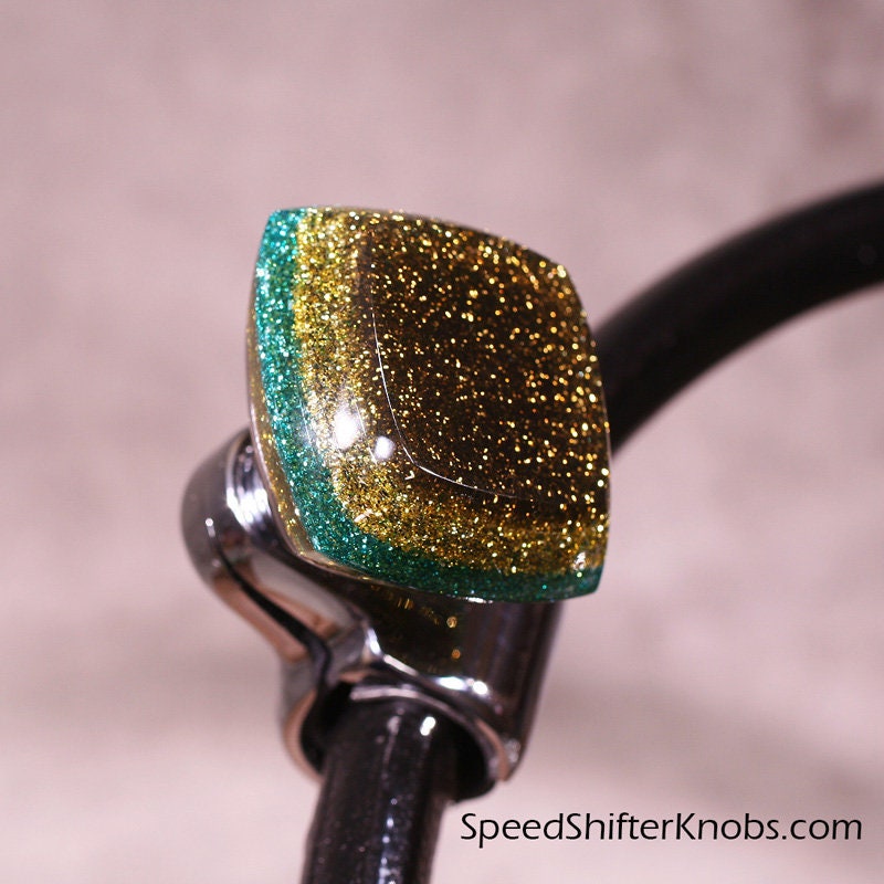 BRODY KNOB, Spinner Knob, Necker Knob, Handmade in Any Color Metalflake