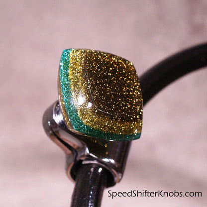 BRODY KNOB, Spinner Knob, Necker Knob, Handmade in Any Color Metalflake