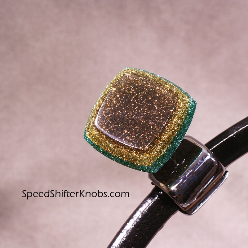 BRODY KNOB, Spinner Knob, Necker Knob, Handmade in Any Color Metalflake