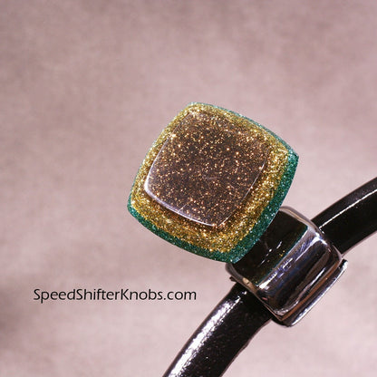 BRODY KNOB, Spinner Knob, Necker Knob, Handmade in Any Color Metalflake
