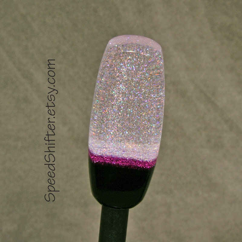 HOLOGRAPHIC with Purple and Black. SHIFT KNOB, Specific Thread or Universal Fit.  For your Hot Rod, Rat Rod, Cool Ride, Sports Car, Fast C