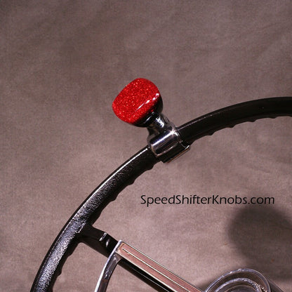 BRODY KNOB, Spinner Knob, Necker Knob, Handmade in Any Color Metalflake