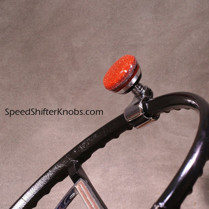 BRODY KNOB, Spinner Knob, Necker Knob, Handmade in Any Color Metalflake
