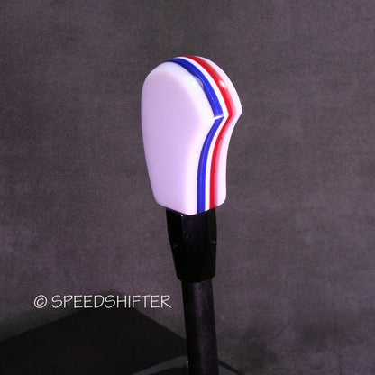 Handmade Red, White, and Blue Shift Knob - Universal Fit