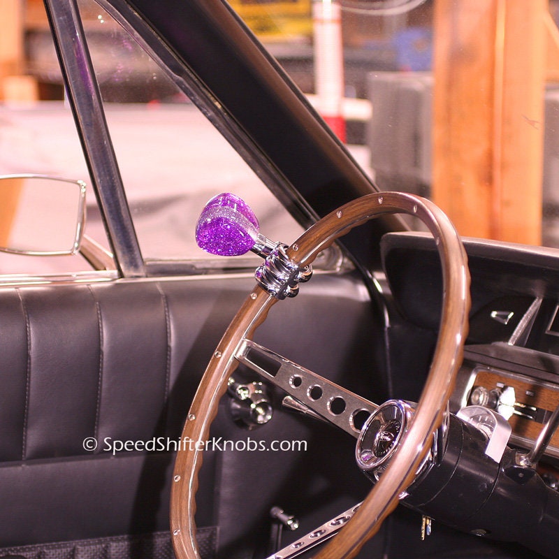 BRODY KNOB, Spinner Knob, Necker Knob, Handmade in Any Color Metalflake