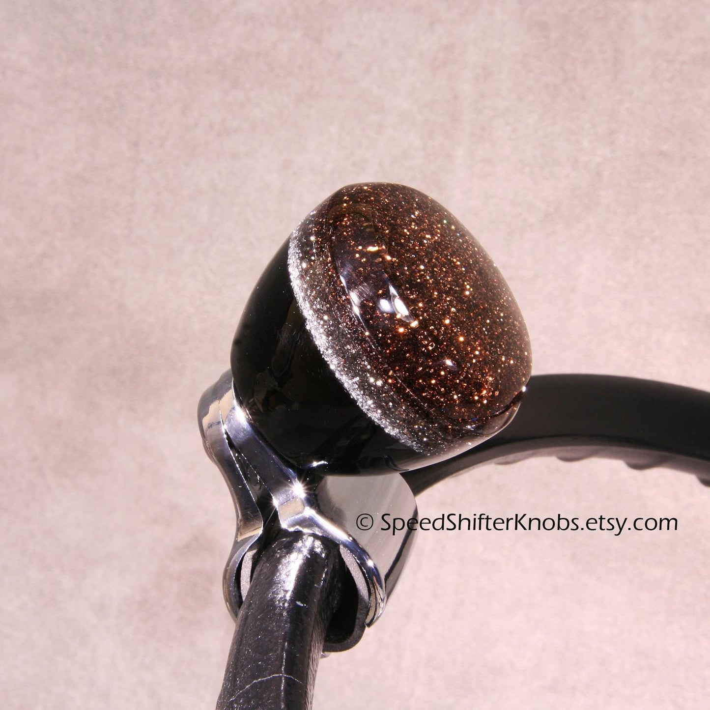 BRODY KNOB, Spinner Knob, Necker Knob, Custom Made in Any Color Metalflake