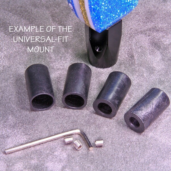 White and Blue, SHIFT KNOB  Metallic, Metal Flake, For your Hot Rod, Rat Rod, Cool Ride, Sports Car, Fast Car