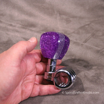BRODY KNOB, Spinner Knob, Necker Knob, Handmade in Any Color Metalflake
