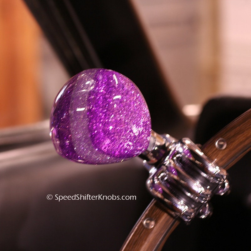 BRODY KNOB, Spinner Knob, Necker Knob, Handmade in Any Color Metalflake