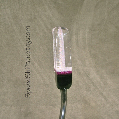 HOLOGRAPHIC with Purple and Black. SHIFT KNOB, Specific Thread or Universal Fit.  For your Hot Rod, Rat Rod, Cool Ride, Sports Car, Fast C
