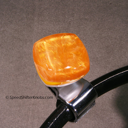 Steering Wheel Spinner Knob, Brody Knob, Handmade in Any Color Metalflake