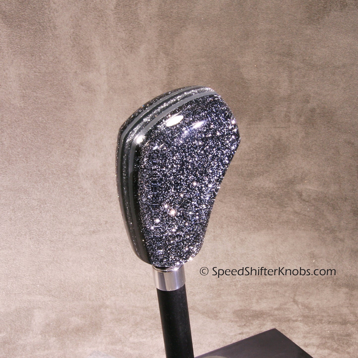 Black, Silver, Gray, SHIFT KNOB  Metalflake with clear, For your Hot Rod, Rat Rod, Cool Ride, Sports Car, Fast Car (Copy)