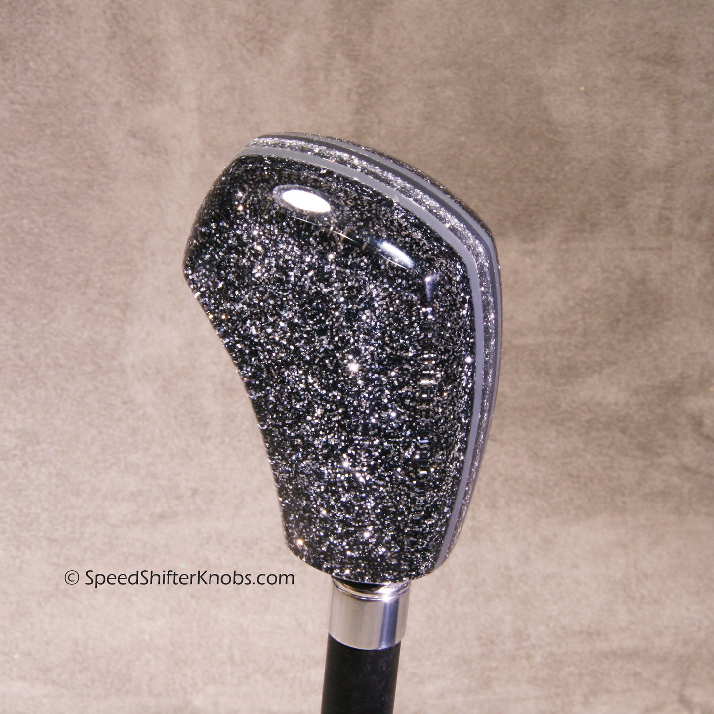 Black, Silver, Gray, SHIFT KNOB  Metalflake with clear, For your Hot Rod, Rat Rod, Cool Ride, Sports Car, Fast Car (Copy)