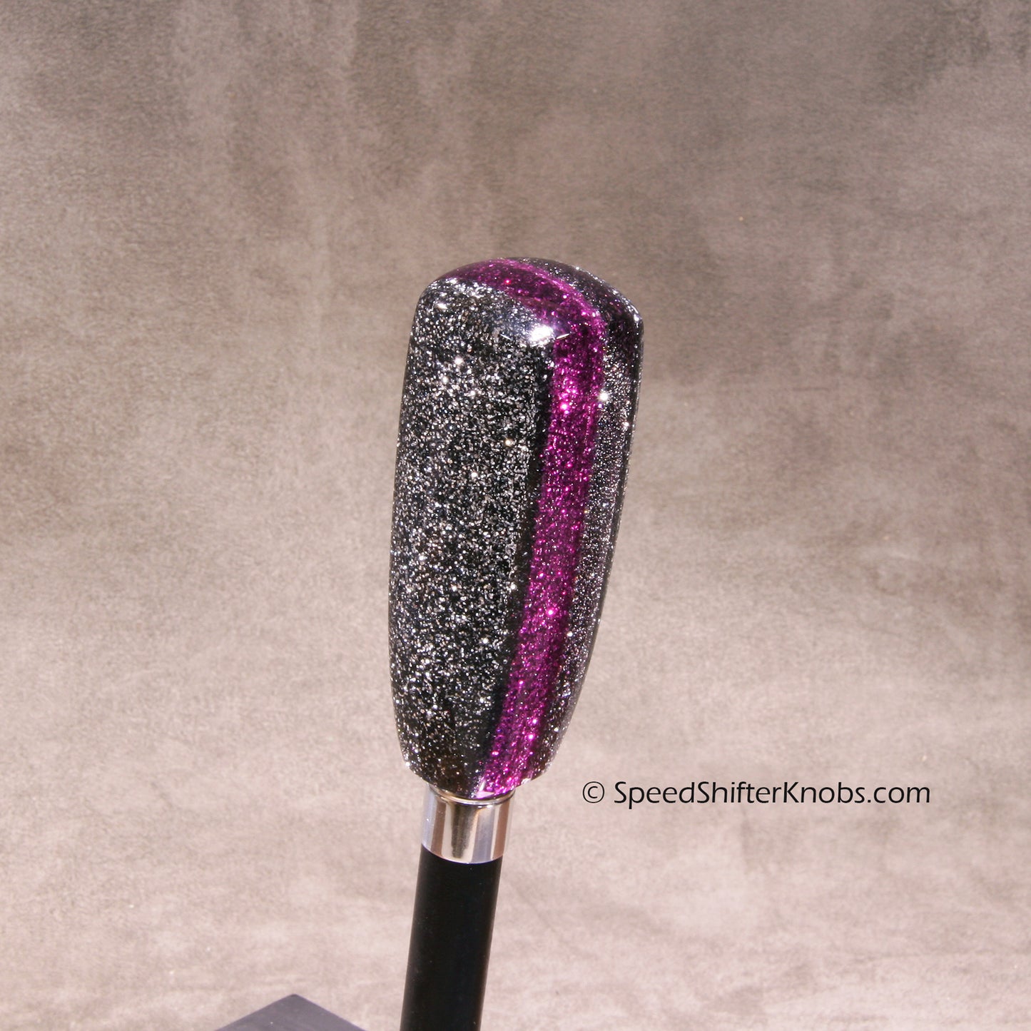 Purple and Black SHIFT KNOB, Metalflake, For your Hot Rod, Rat Rod, Cool Ride, Sports Car