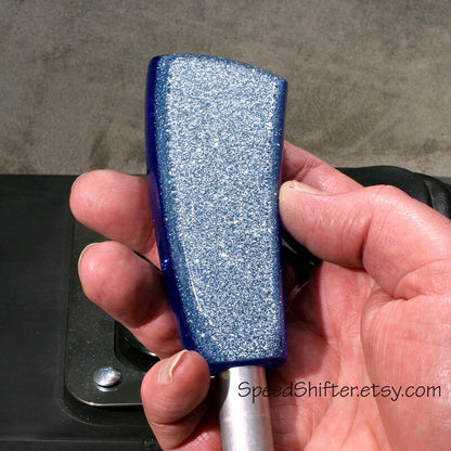 Baby Blue and Transparent Blue. SHIFT KNOB, Thread Mount or Universal Fit. For your Hot Rod, Rat Rod, Cool Ride, Sports Car