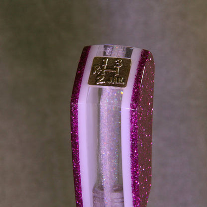 Metallic Purple SHIFT KNOB For Your Hot Rod or Rat Rod, Metal Flake, Acrylic, Custom Classic Car