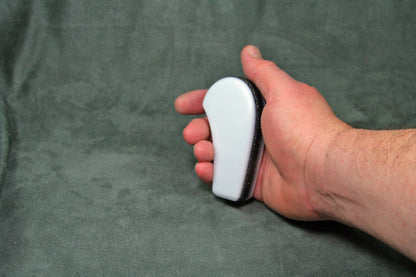 White with Black Metalflake SHIFT KNOB For Your Hot Rod, Rat Rod, Sports Car, Fast Car, Slow Car,