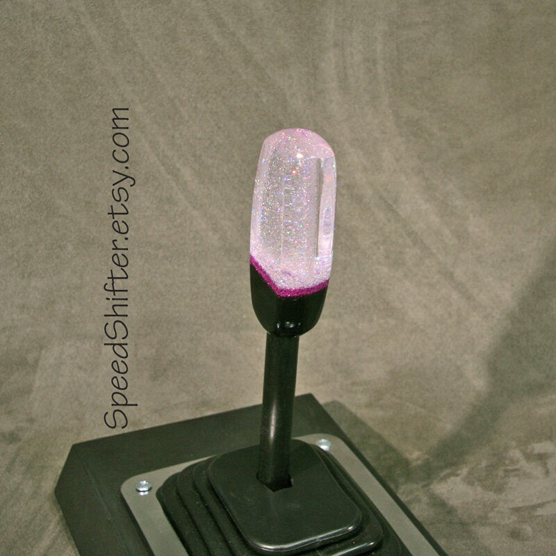 HOLOGRAPHIC with Purple and Black. SHIFT KNOB, Specific Thread or Universal Fit.  For your Hot Rod, Rat Rod, Cool Ride, Sports Car, Fast C