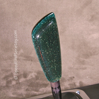 Green, SHIFT KNOB  Metallic, Metal Flake, For your Hot Rod, Rat Rod, Cool Ride, Sports Car, Fast Car