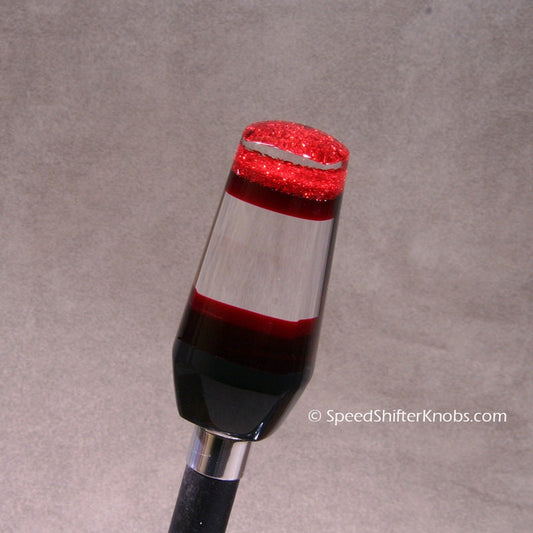 Red SHIFT KNOB, Metallic, Metal Flake, For your Hot Rod, Rat Rod, Cool Ride, Sports Car, Fast Car