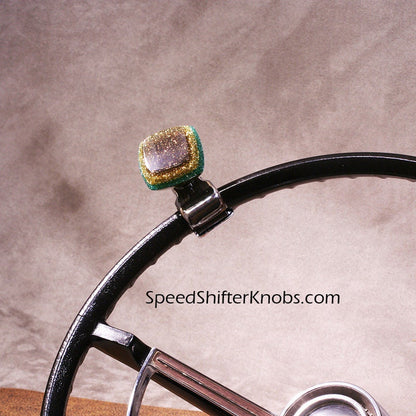 BRODY KNOB, Spinner Knob, Necker Knob, Handmade in Any Color Metalflake