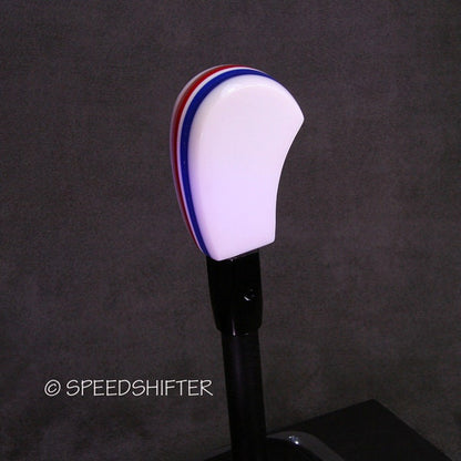 Handmade Red, White, and Blue Shift Knob - Universal Fit