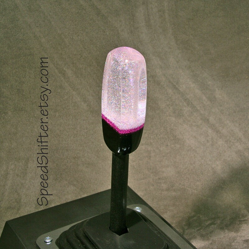 HOLOGRAPHIC with Purple and Black. SHIFT KNOB, Specific Thread or Universal Fit.  For your Hot Rod, Rat Rod, Cool Ride, Sports Car, Fast C