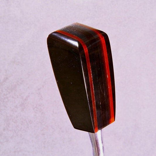 Orange and Black SHIFT KNOB, Universal Fit, for your Hot Rod, Rat Rod, Cool Ride, Sports Car, Fast Car, Slow Car